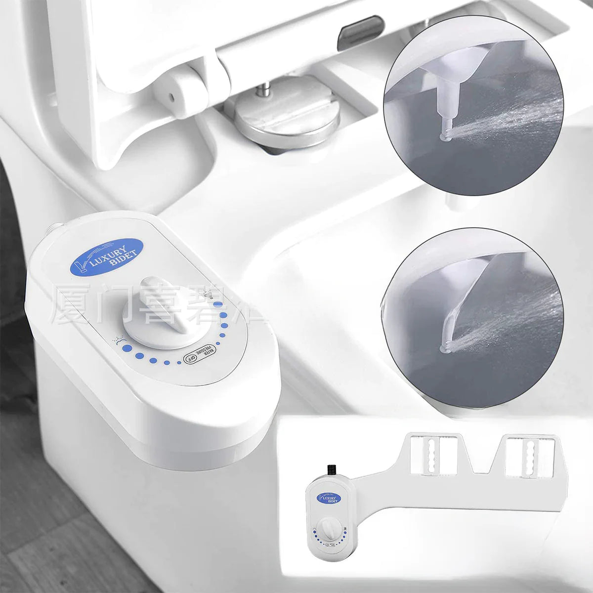 American Style Women's Hygiene Bidet with Dual Nozzles