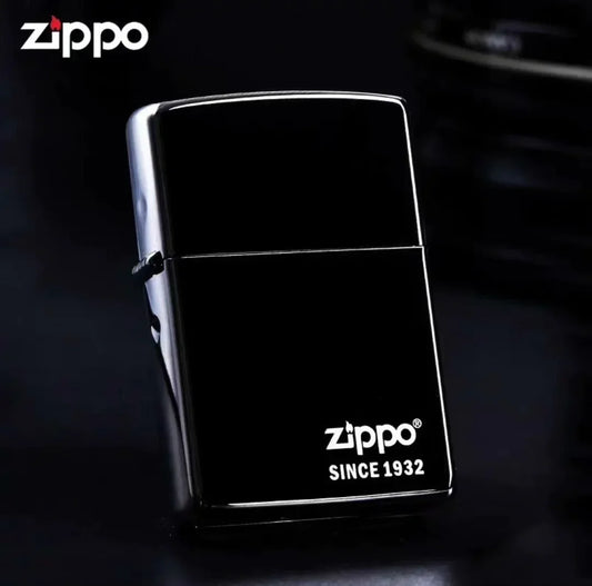 Zippo Black Ice Since 1932 Classical Design Windproof Collection accessory in box