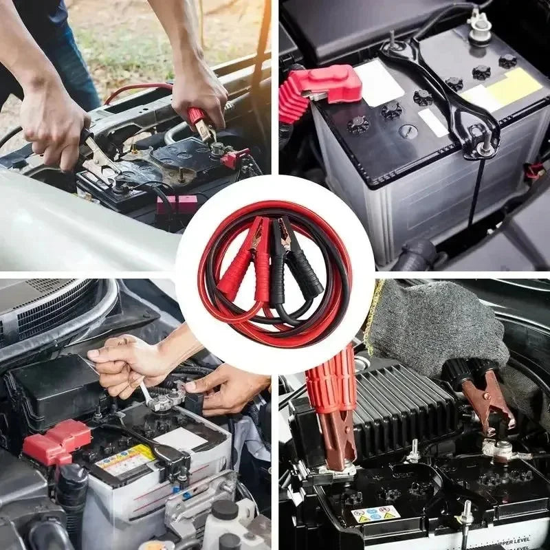 Heavy-Duty Jumper Cables (2000A, 13ft)