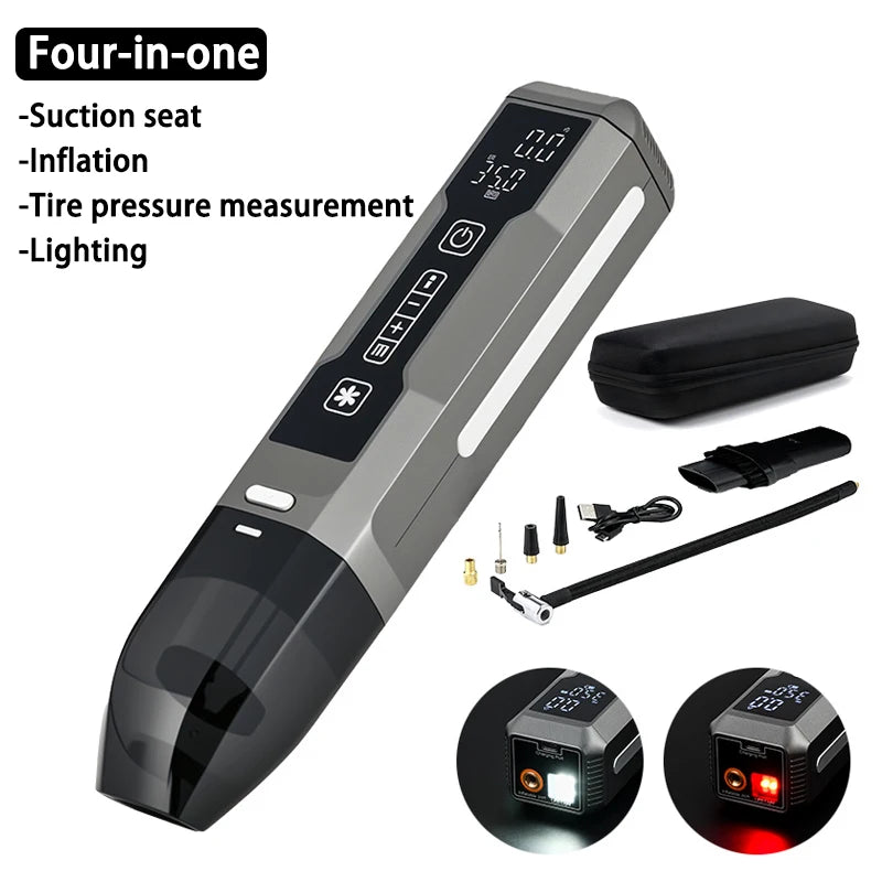 5-in-1 Car Jump Starter with Air Pump