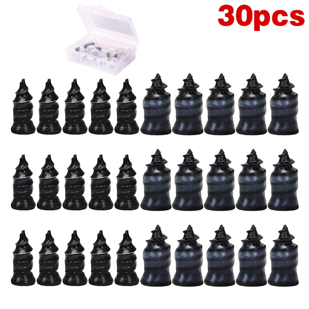 Car Motorcycle Vacuum Tyre Repair Nails 10/20/30/70PCS Universal Tire Screw Tubeless Repair Tools Accessories Kit Car Accessory