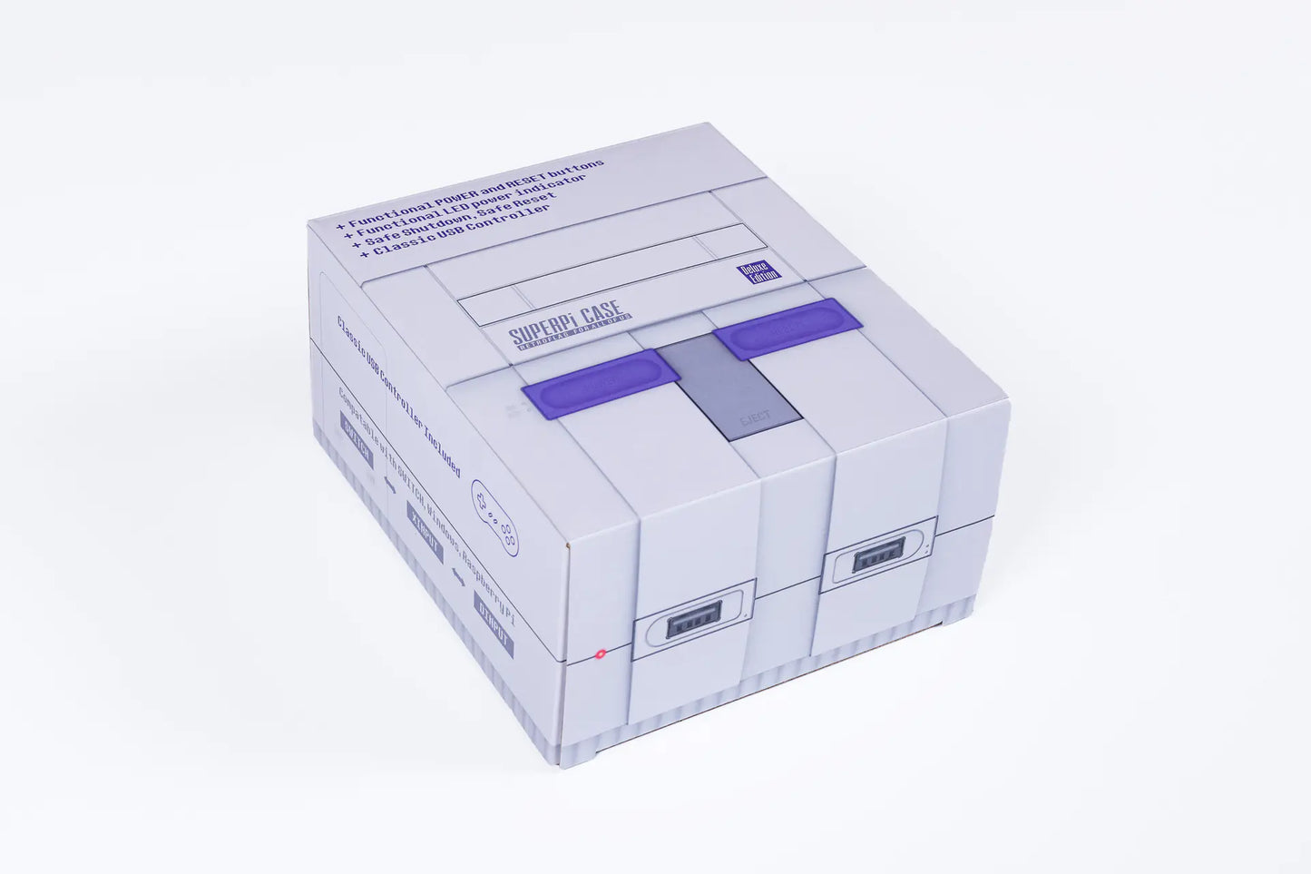 Retro Game Console with Controller and Card Slot