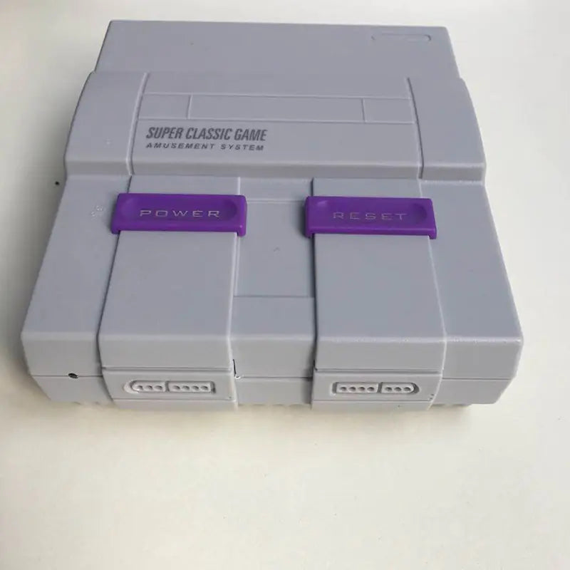 Retro Game Console with Controller and Card Slot